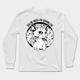 Sphynx Cat Long Sleeve T-Shirt